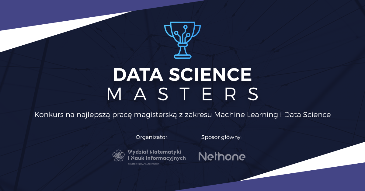Data Science Masters - konkurs na najlepszą pracę magisterską